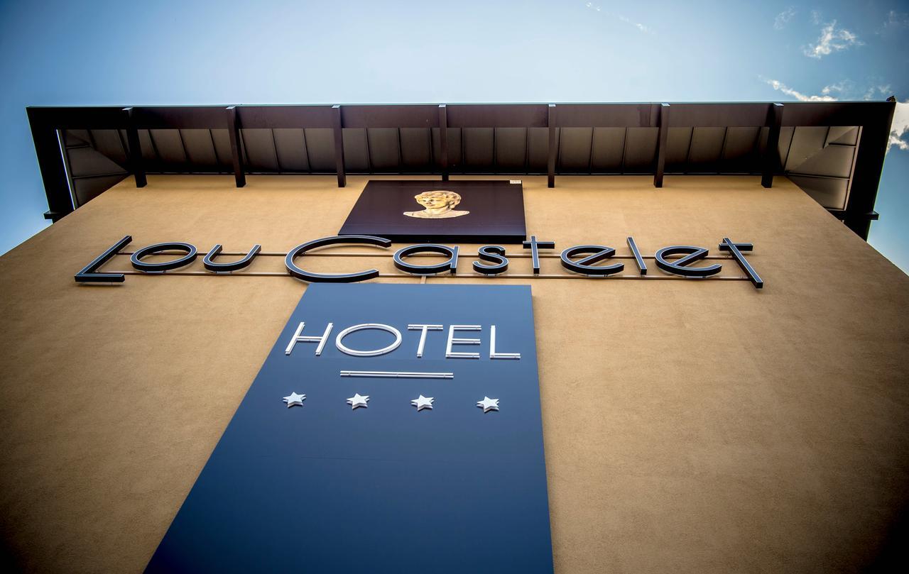 Hotel Lou Castelet Carros Dış mekan fotoğraf