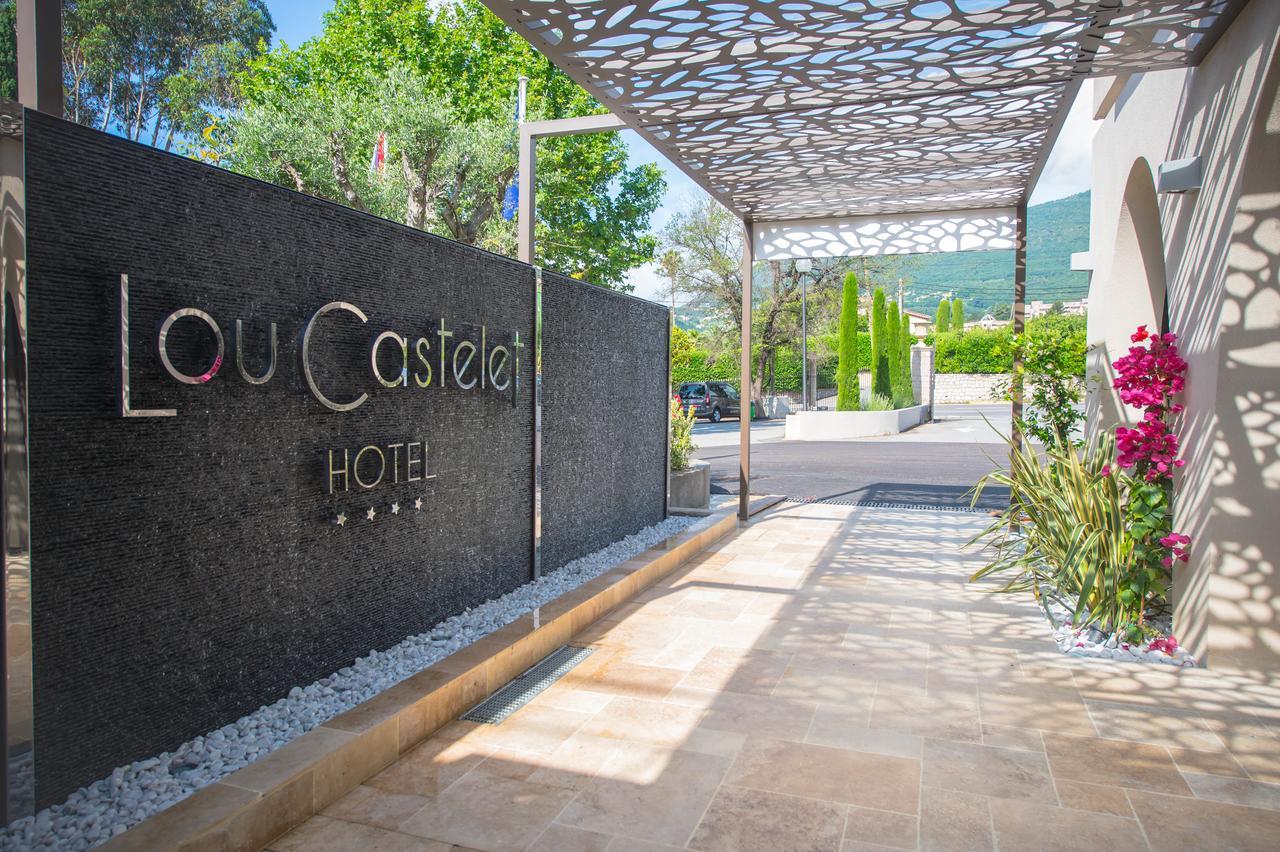 Hotel Lou Castelet Carros Dış mekan fotoğraf